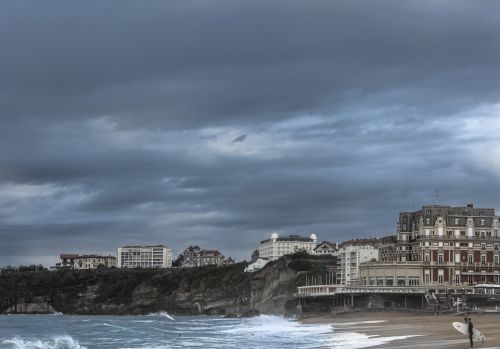 coastline waves beach