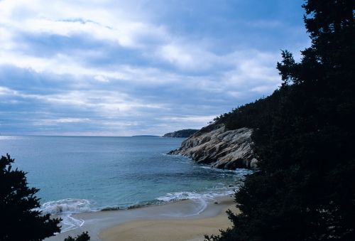 coastline rocks cliff