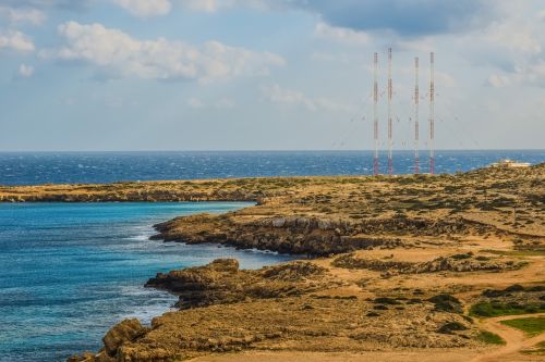 coastline scenery sea