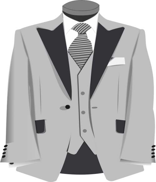 coat waistcoat tie