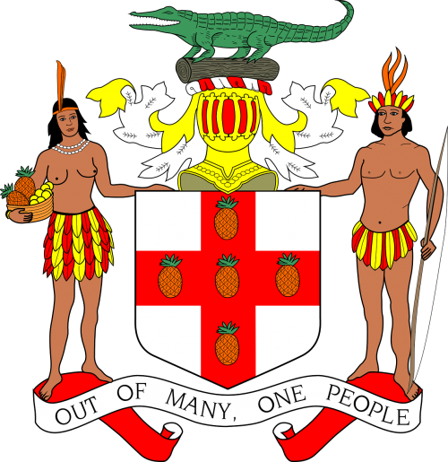 coat arms jamaica