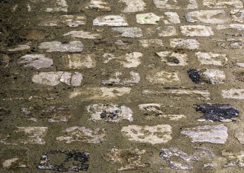 cobblestones paving stones patch
