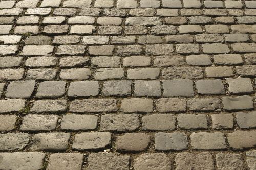 cobblestones paving stones historically