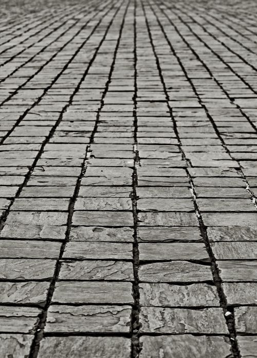 cobblestones paving stones ground
