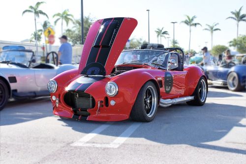 cobra car red