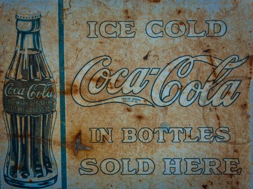 coca cola signs coke