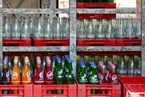 coca-cola  bottle  glass