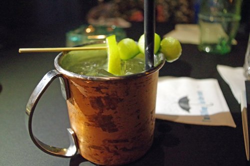 cocktail  moscow mule  cup