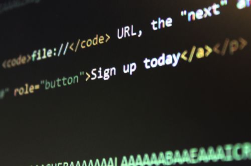 code website html