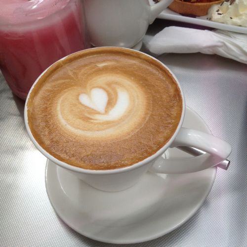 coffee heart warm