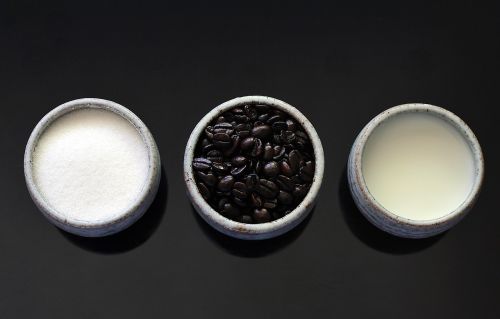 coffee beans latte