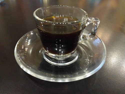 coffee cup black
