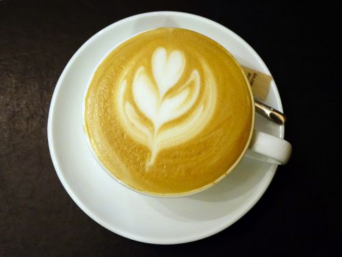 coffee latte beverage
