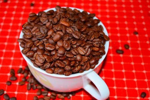 coffee beans red
