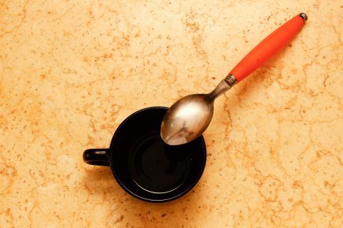 coffee cup spoon