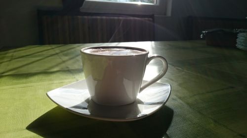 coffee hot morning