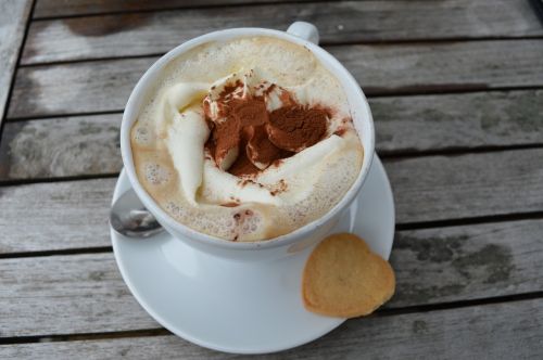 coffee cookie cappuccino
