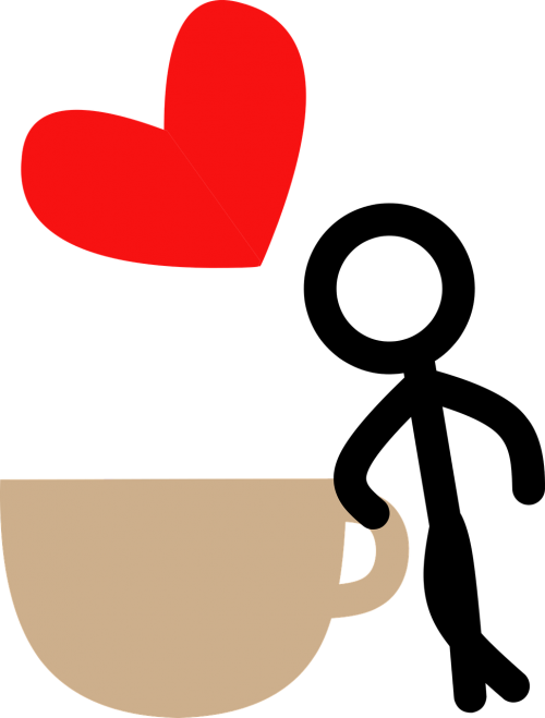 coffee heart love