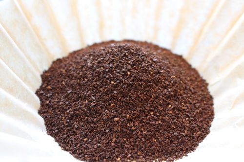 coffee grounds filter