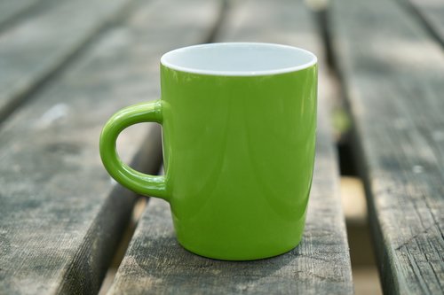 coffee  green  glass
