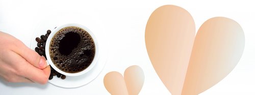 coffee  cup  heart