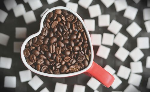 coffee  coffee beans  coffee cup