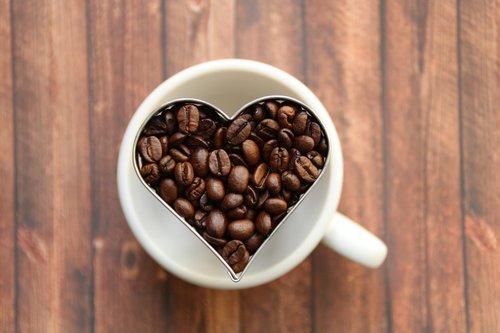 coffee  cup  heart