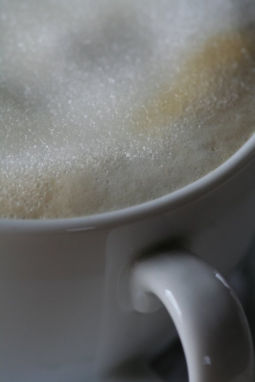 coffee  milchschaum  café au lait