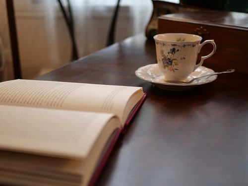coffee  book  cosy