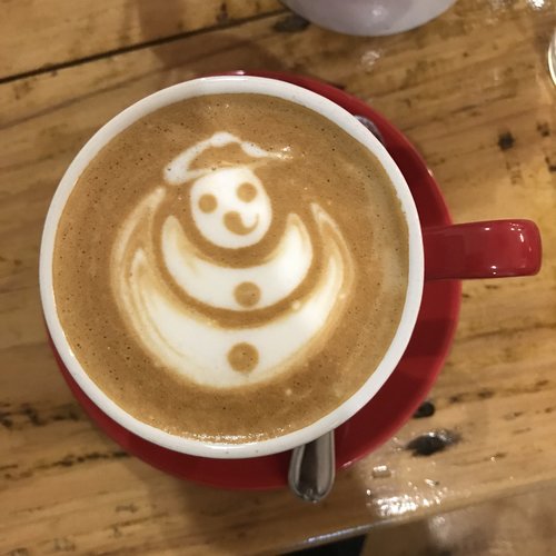 coffee  snowman  mug