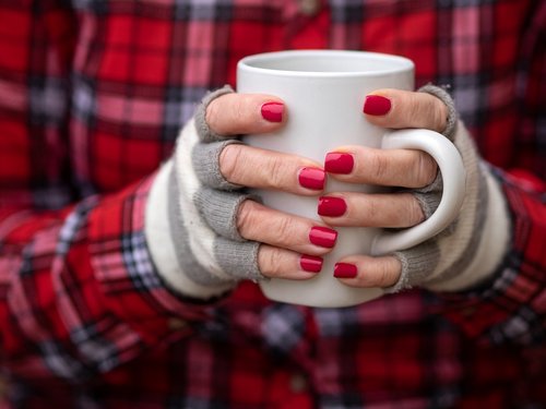 coffee  mug  red