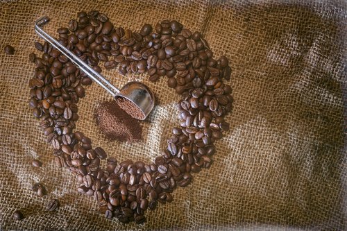 coffee  heart  love