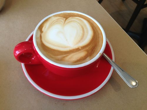 coffee retro heart