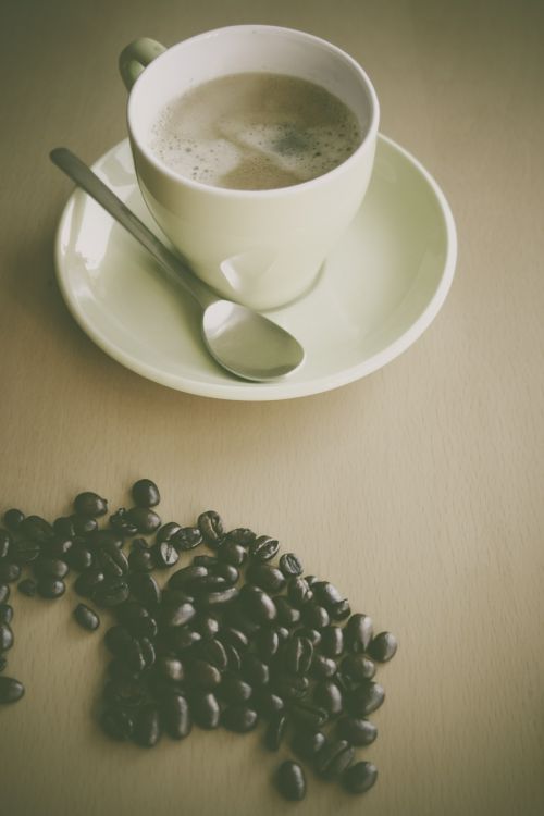 coffee coffee beans breakfast