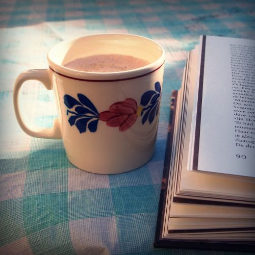 coffee cup book