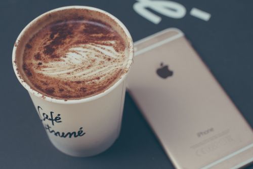 coffee cafe iphone
