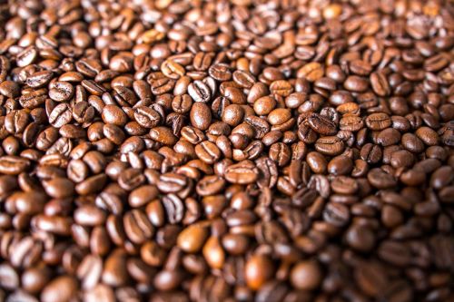 coffee beans caffeine roasted