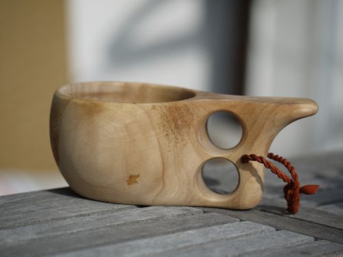 coffee cup wood finland