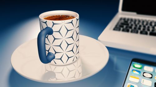 coffee mug office cup 3d model