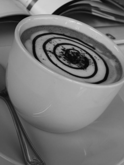 Coffee Spiral Art