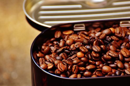 coffee tin coffee coffee beans
