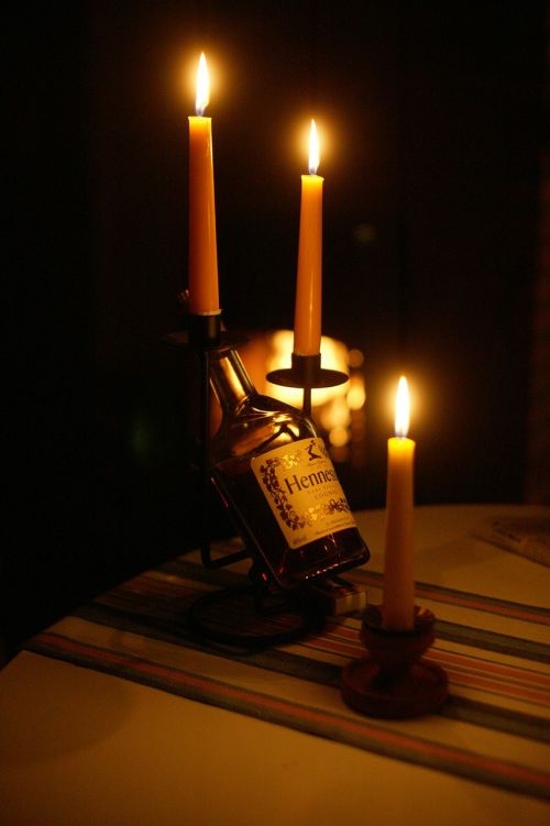 cognac brandy candles