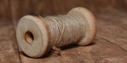 coil wooden reel yarn