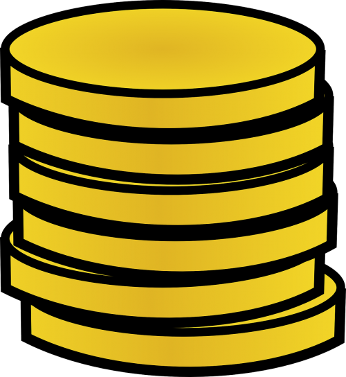 coins gold stack