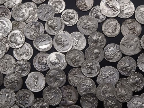 coins roman coins money