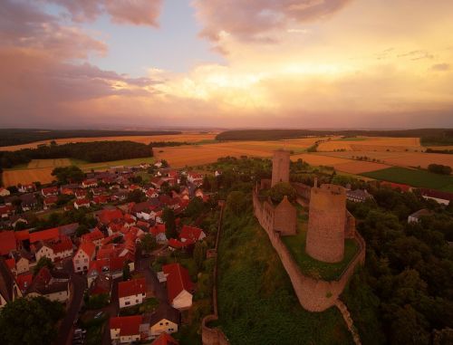 coins burg münzenberg castle