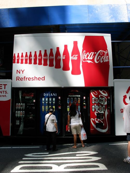 coke new york times square