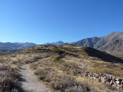 colca canyon  peru  landscape