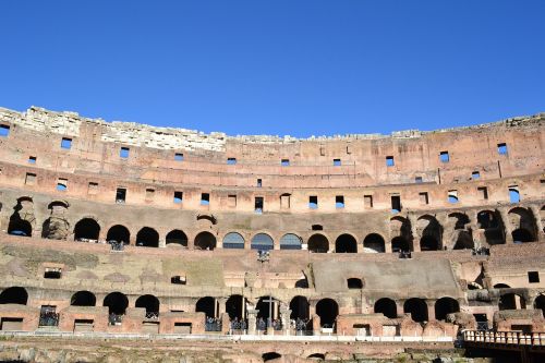 coliseum rome arcades