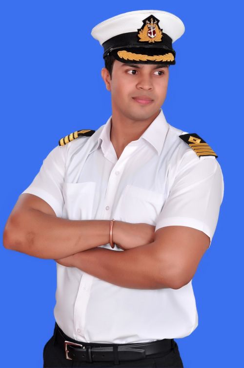 man sailor uniform